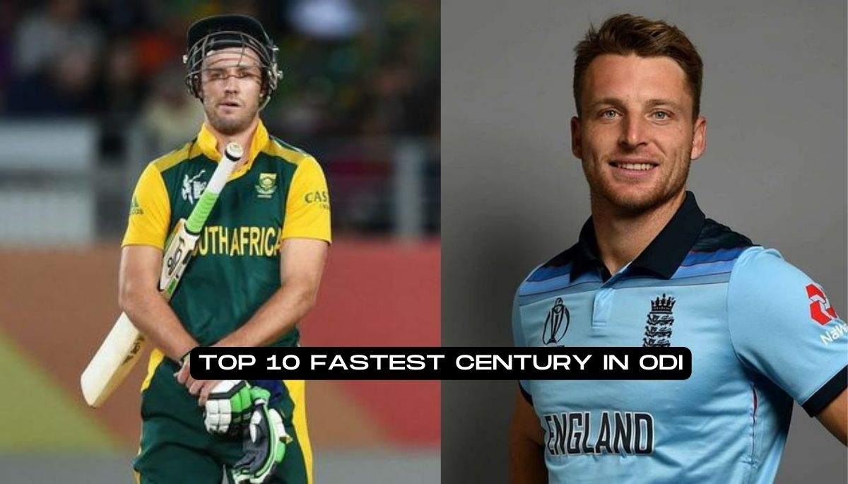 Top 10 Fastest century in ODI