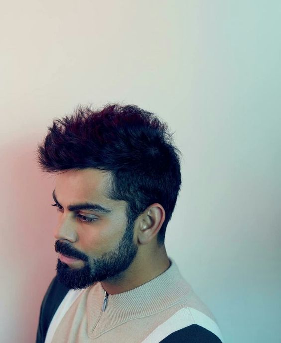 Virat Kohli's Messy Quiff