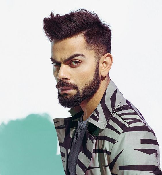 Virat Kohli Spike's Haircut