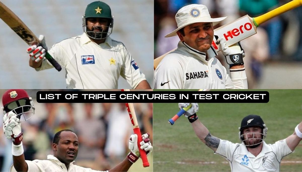 List of Triple Centuries in Test Cricket